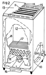 Wynalazek suszarka na pranie opis patentowy GB2172975