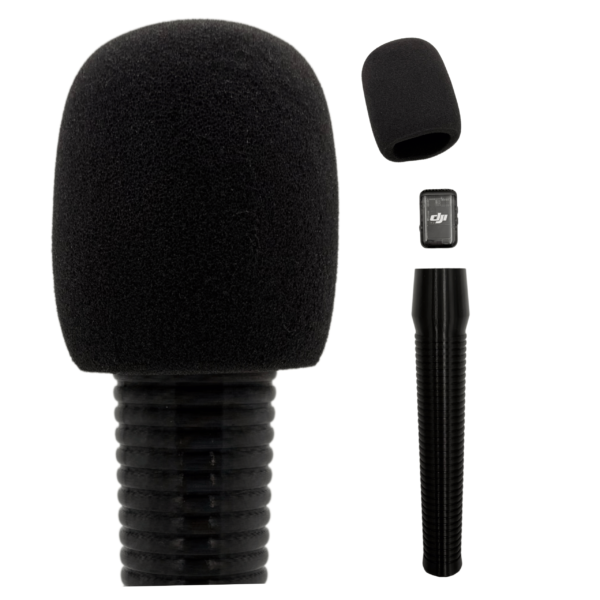 Zestaw przeznaczony do mikrofonów DJI Mic 2. W skład wchodzi wygodna pianka, ergonomiczny uchwyt (tyczka) oraz miejsce na montaż mikrofonu. Idealne rozwiązanie dla twórców video, wywiadów i vlogów.