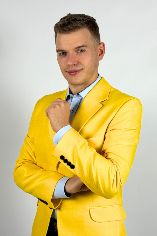 mgr inż. Dawid Pijanka - rzecznik patentowy, właściciel Wynalazca TV